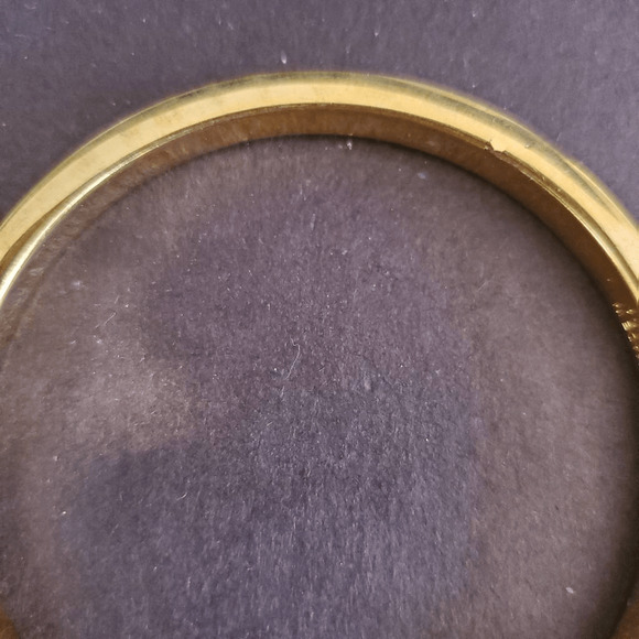 Coach Plum and Gold‎ tone Nailhead Bracelet - Picture 3 of 8